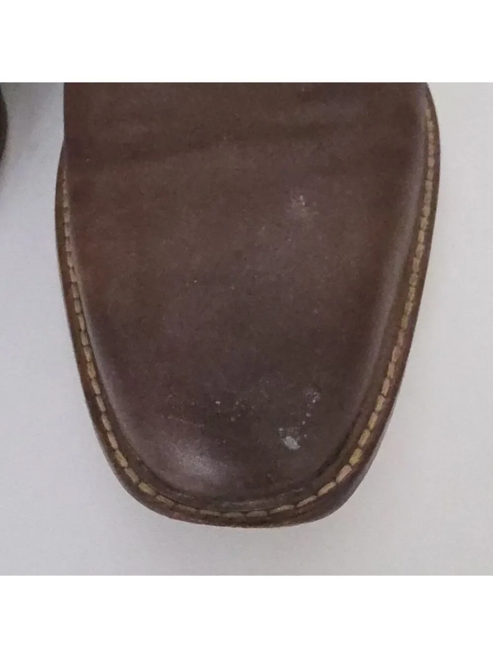 TED BAKER | Torsdi chukka boots in brown leather with blue laces sz 10